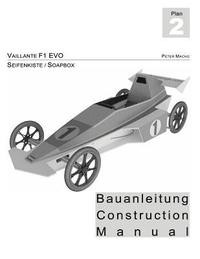 bokomslag Vaillante F1 - Seifenkisten Bauanleitung: Soapbox Construction Manual dt./engl.