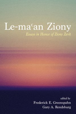 bokomslag Le-ma&#703;an Ziony