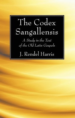 The Codex Sangallensis 1