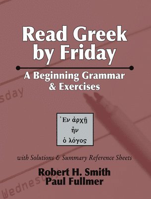 Read Greek by Friday 1