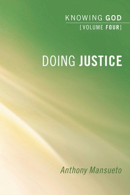 Anthony E Mansueto, Anthony E. Mansueto - Doing Justice: Knowing God, Volume 4, Inbunden
