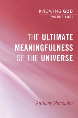 Anthony E Mansueto, Anthony E. Mansueto - Ultimate Meaningfulness of the Universe: Knowing God, Volume 2, Inbunden