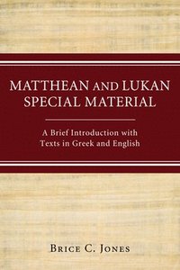 bokomslag Matthean and Lukan Special Material
