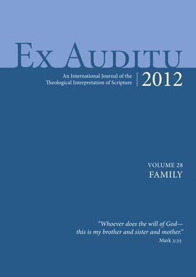 Ex Auditu - Volume 28 1