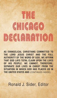 bokomslag The Chicago Declaration