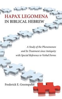 bokomslag Hapax Legomena in Biblical Hebrew