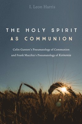 The Holy Spirit as Communion 1