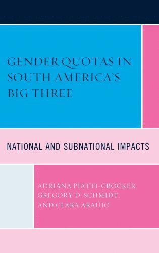 bokomslag Gender Quotas in South America's Big Three