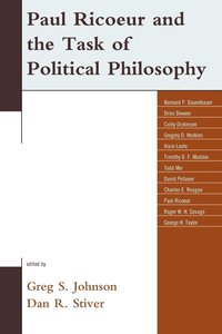 bokomslag Paul Ricoeur and the Task of Political Philosophy