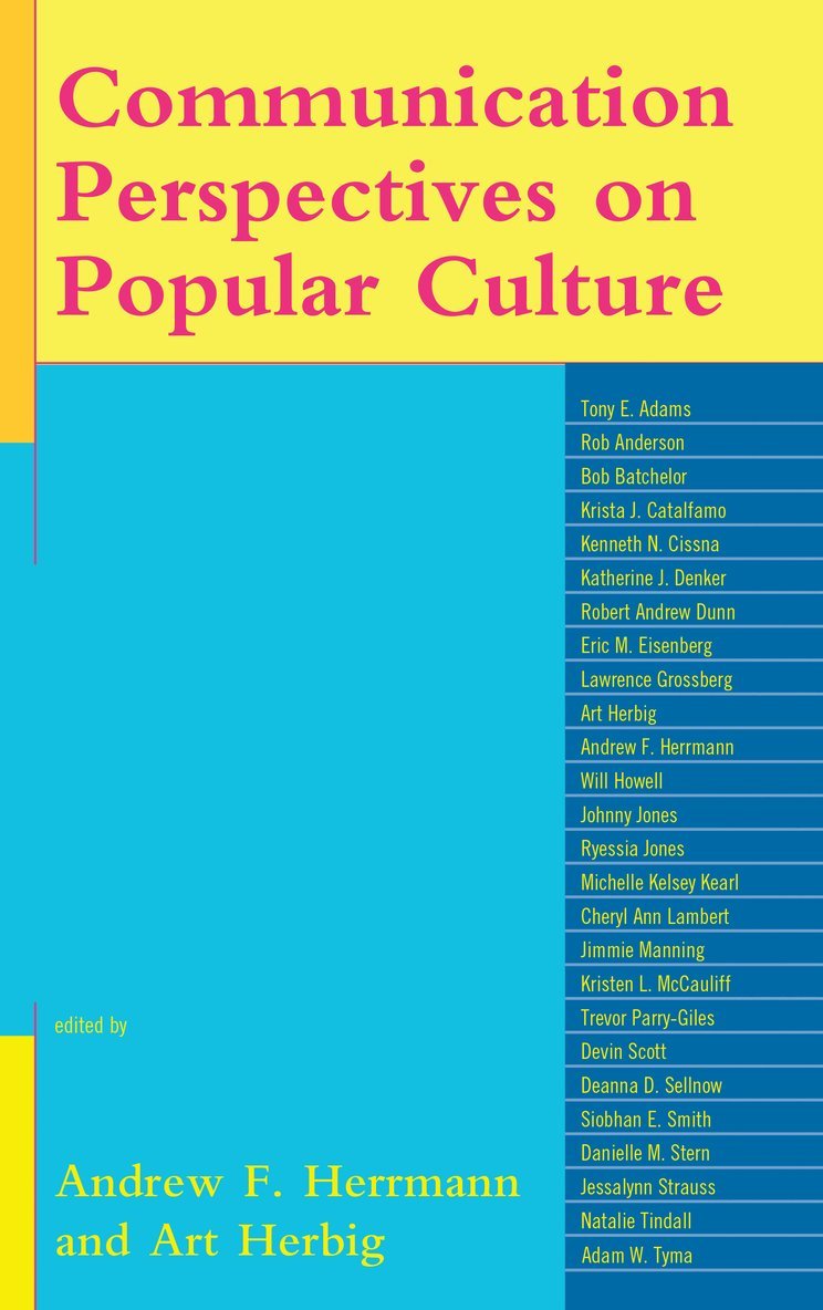 Communication Perspectives on Popular Culture 1