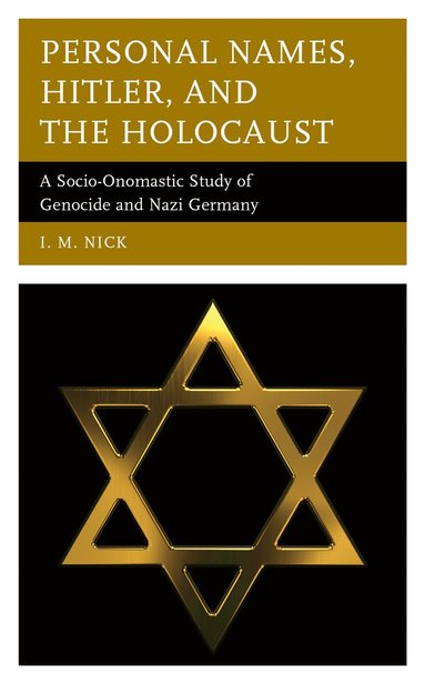 bokomslag Personal Names, Hitler, and the Holocaust