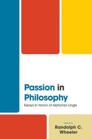 bokomslag Passion in Philosophy