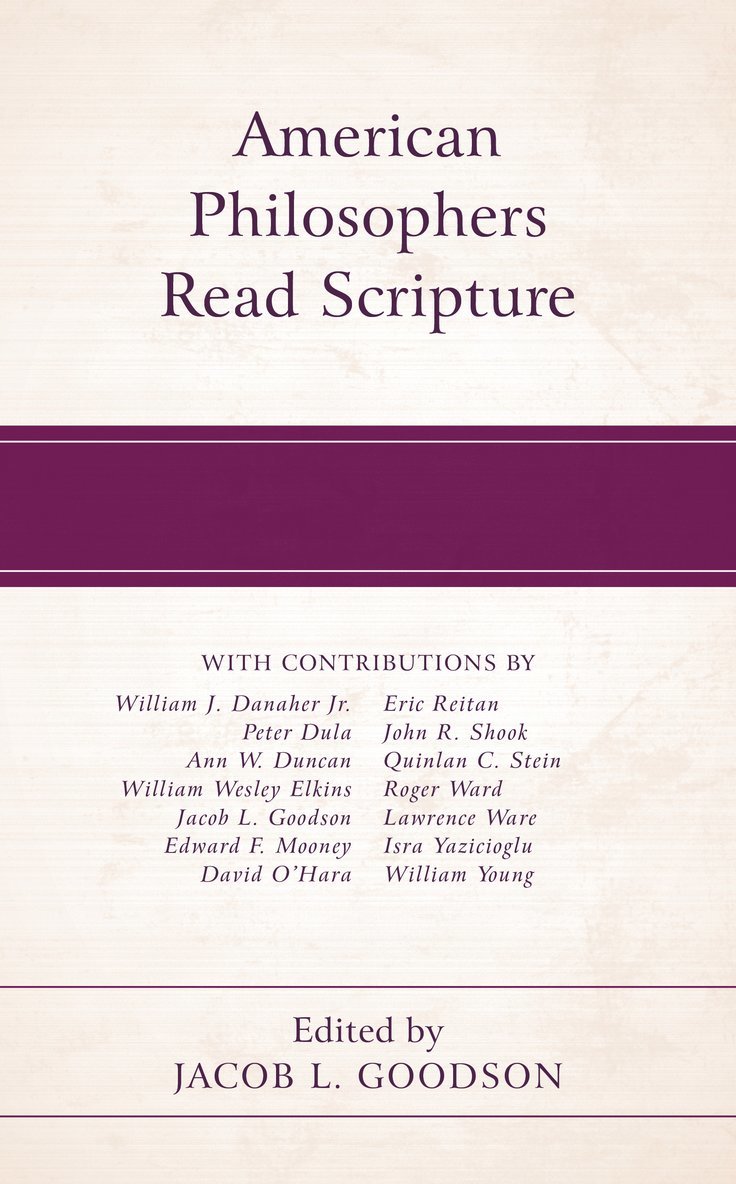 American Philosophers Read Scripture 1