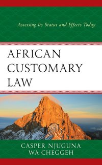 bokomslag African Customary Law