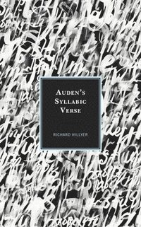 bokomslag Auden's Syllabic Verse