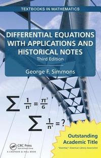 bokomslag Differential Equations with Applications and Historical Notes