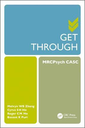 Melvyn Zhang Weibin, Cyrus Ho Su Hui, Roger Ho, Basant K. Puri - Get Through MRCPsych CASC, Häftad