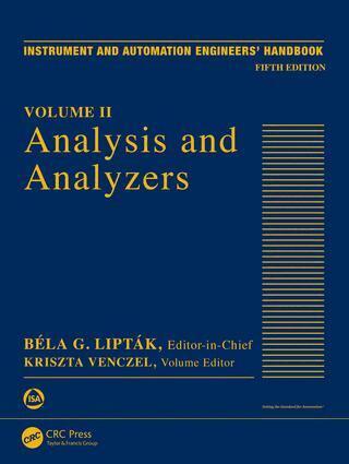 Béla G. Lipták, Kriszta Venczel - Analysis and Analyzers, Inbunden