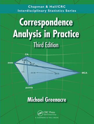 Michael Greenacre - Correspondence Analysis in Practice, Inbunden