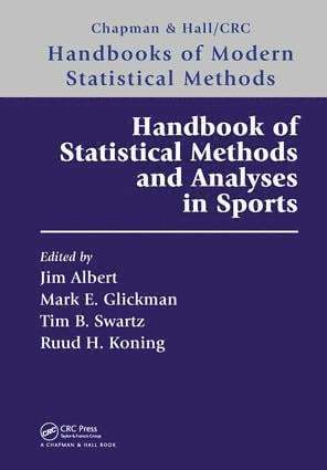 Handbook of Statistical Methods and Analyses in Sports 1