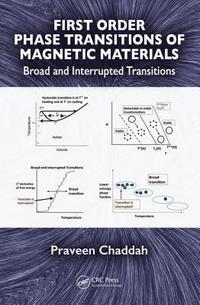 bokomslag First Order Phase Transitions of Magnetic Materials