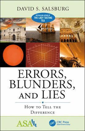 David S. Salsburg - Errors, Blunders, and Lies, Häftad