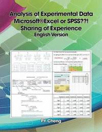 bokomslag Analysis of Experimental Data Microsoft(R)Excel or SPSS ! Sharing of Experience English Version