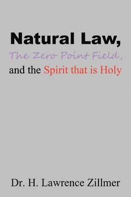 bokomslag Natural Law, The Zero Point Field, and the Spirit that is Holy