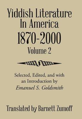 Yiddish Literature in America 1870-2000 1