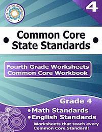 bokomslag Fourth Grade Common Core Workbook: Worksheets