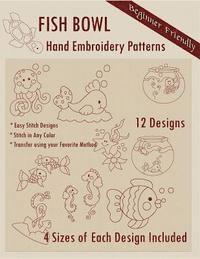 bokomslag Fish Bowl Hand Embroidery Patterns