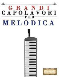 bokomslag Grandi Capolavori Per Melodica: Pezzi Facili Di Bach, Beethoven, Brahms, Handel, Haydn, Mozart, Schubert, Tchaikovsky, Vivaldi E Wagner