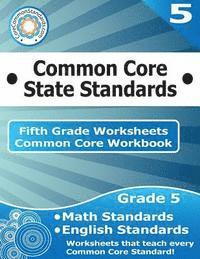 bokomslag Fifth Grade Common Core Workbook: Worksheets