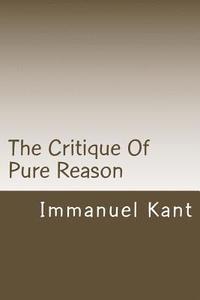 bokomslag The Critique Of Pure Reason