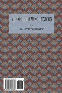 bokomslag Yiddish Rhyming Dictionary: Yidisher Gramen-Leksikon