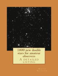 bokomslag 1800 new double stars for amateur observers