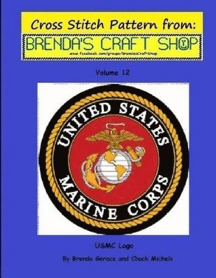 bokomslag USMC LOGO - Cross Stitch Pattern