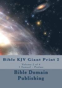 bokomslag Bible KJV Giant Print 2