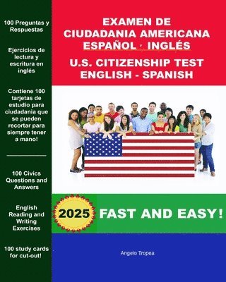 bokomslag Examen de Ciudadania Americana Espanol y Ingles