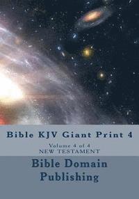 bokomslag Bible KJV Giant Print 4