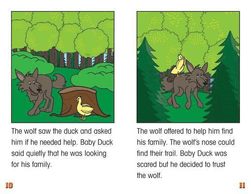 Katie Smythe - Baby Duck and the Wolf, Häftad