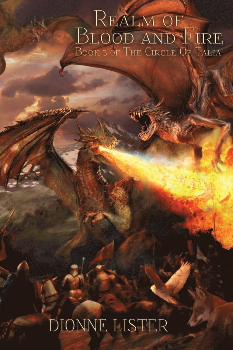Dionne Lister - Realm of Blood and Fire, Häftad