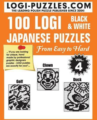 bokomslag 100 LOGI Black & White Japanese Puzzles