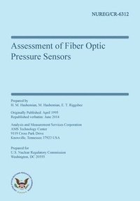 bokomslag Assessment of Fiber Optic Pressure Sensors