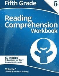 bokomslag Fifth Grade Reading Comprehension Workbook: Volume 1