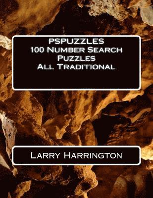Larry Harrington - PSPUZZLES 100 Number Search Puzzles All Traditional, Häftad