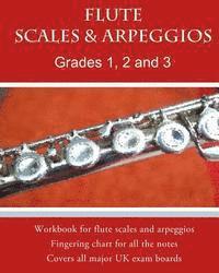 bokomslag Flute Scales and Arpeggios Grades 1 - 3: Scales and arpeggios made REALLY easy: big print and NO key-signatures!