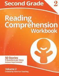 bokomslag Second Grade Reading Comprehension Workbook: Volume 2