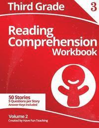 bokomslag Third Grade Reading Comprehension Workbook: Volume 2