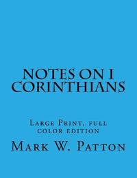 bokomslag Notes on I Corinthians